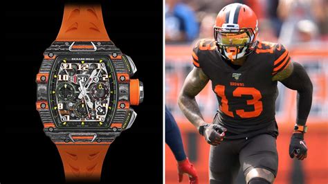 odell beckham richard mille watch